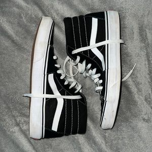 Black Hightop Vans